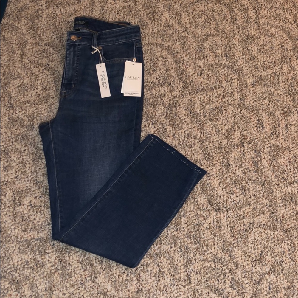 NWT- Ralph Lauren Regal Straight Ankle Jeans